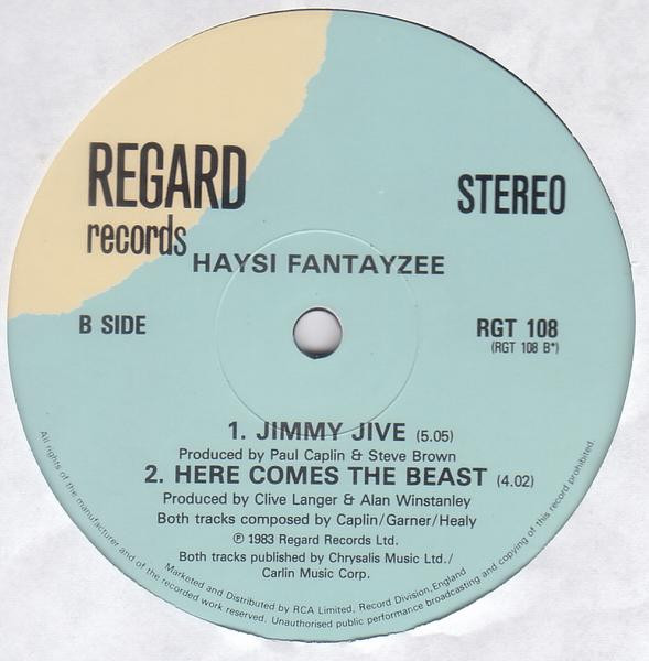 Haysi Fantayzee - Sister Friction | Regard Records (RGT 108) - 4 Haysi Fantayzee - Sister Friction | Regard Records (RGT 108) - 4