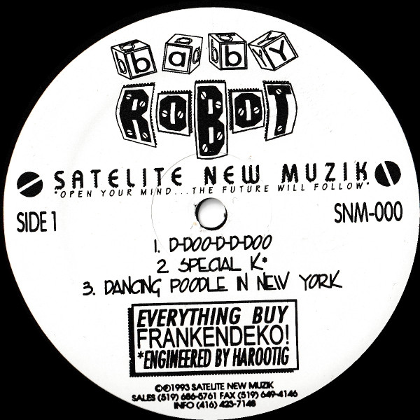 Baby Robot - The DJ Was Amazing | Satelite New Muzik (SNM-000) - 2