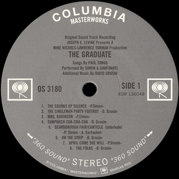 Simon & Garfunkel , Dave Grusin - The Graduate (Original Sound Track Recording) | Speakers Corner Records (OS 3180) - 4 Simon & Garfunkel , Dave Grusin - The Graduate (Original Sound Track Recording) | Speakers Corner Records (OS 3180) - 4