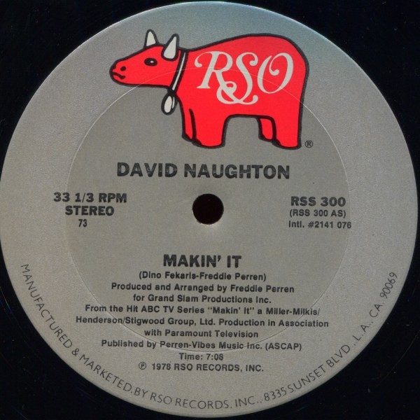 David Naughton - Makin' It | RSO (RSS 300) - 4