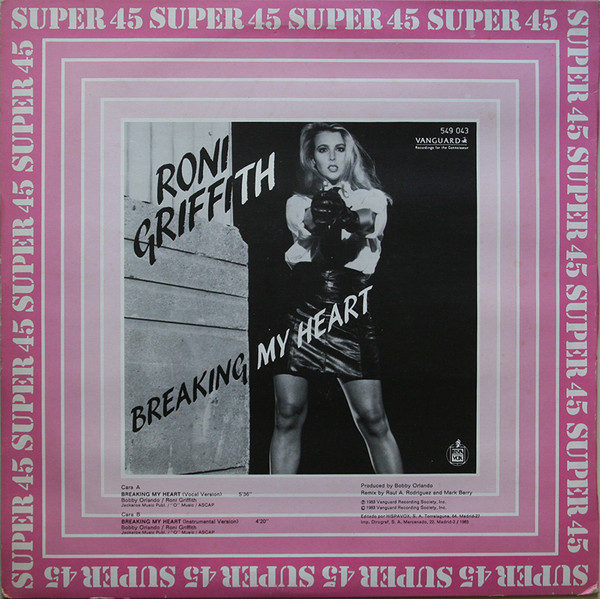 Roni Griffith - Breaking My Heart | Vanguard (549 043) - 2