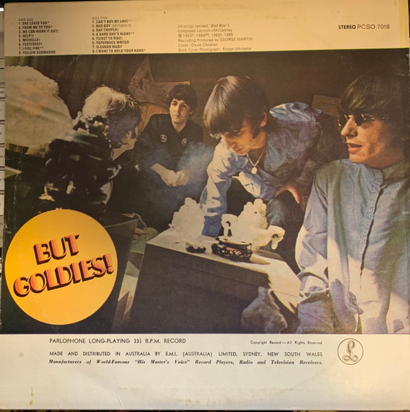 The Beatles - A Collection Of Beatles Oldies | Parlophone (PCSO 7016) - 2