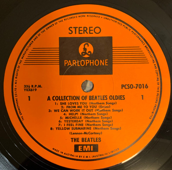 The Beatles - A Collection Of Beatles Oldies | Parlophone (PCSO 7016) - 3