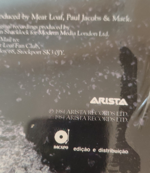 Meat Loaf - Bad Attitude | Arista (03.206619.40) - 4