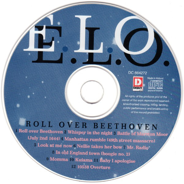 Electric Light Orchestra - Roll Over Beethoven | Disky (DC 864272) - 3