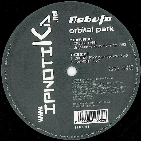 Nebula - Orbital Park | Ipnotika (IPNO 51) - 3
