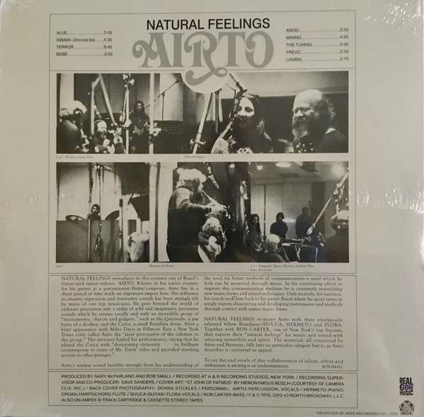 Airto Moreira - Natural Feelings | Real Gone Music (RGM-0883) - 2