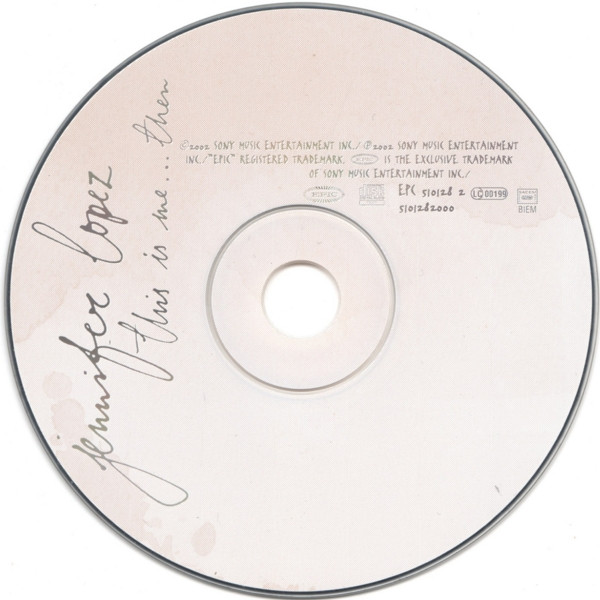 Jennifer Lopez - This Is Me...Then | Epic (2 510128)