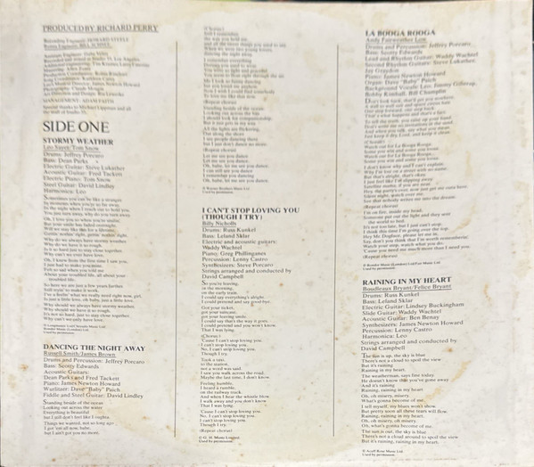 Leo Sayer - Leo Sayer | Chrysalis (CDL 1198) - 3