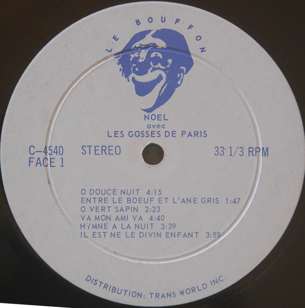 Les Gosses de Paris - Noël | Le Bouffon (C-4540) - 3