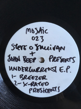 Steve O'Sullivan & John Beer - Undercurrents | Mosaic (MOSAIC023) - 2 Steve O'Sullivan & John Beer - Undercurrents | Mosaic (MOSAIC023) - 2