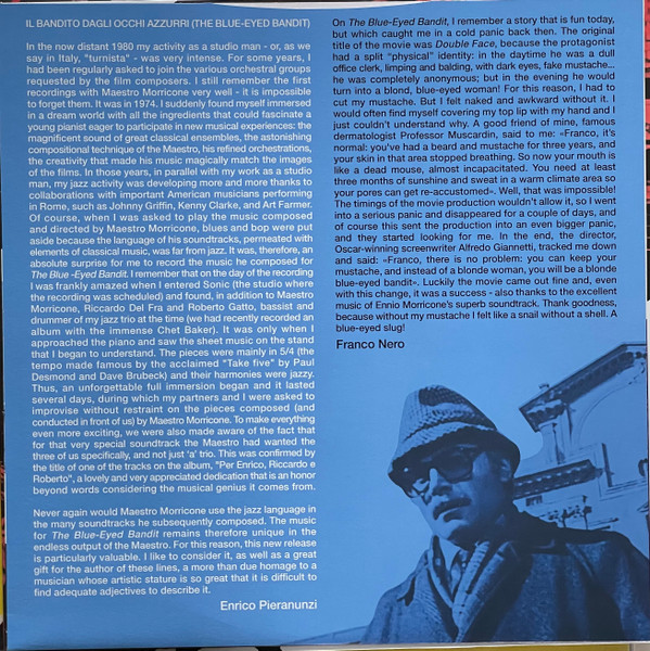 Ennio Morricone - (Colonna Sonora Originale Del Film) Il Bandito Dagli Occhi Azzurri | Cam Sugar (CS005) - 4 Ennio Morricone - (Colonna Sonora Originale Del Film) Il Bandito Dagli Occhi Azzurri | Cam Sugar (CS005) - 4
