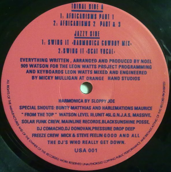 Africanisms / Swing It