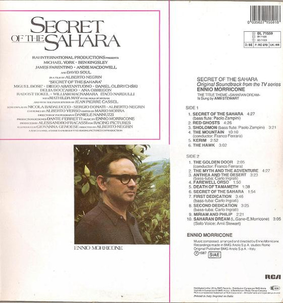 Ennio Morricone - Secret Of The Sahara | RCA (BL 71559) - 2 Ennio Morricone - Secret Of The Sahara | RCA (BL 71559) - 2