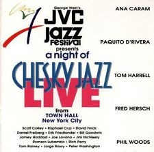 Ana Caram , Paquito D'Rivera , Tom Harrell , Fred Hersch , Phil Woods - JVC Jazz Festival Live - A Night Of Chesky Jazz - Town Hall, New York | Chesky Records (JD82) - main