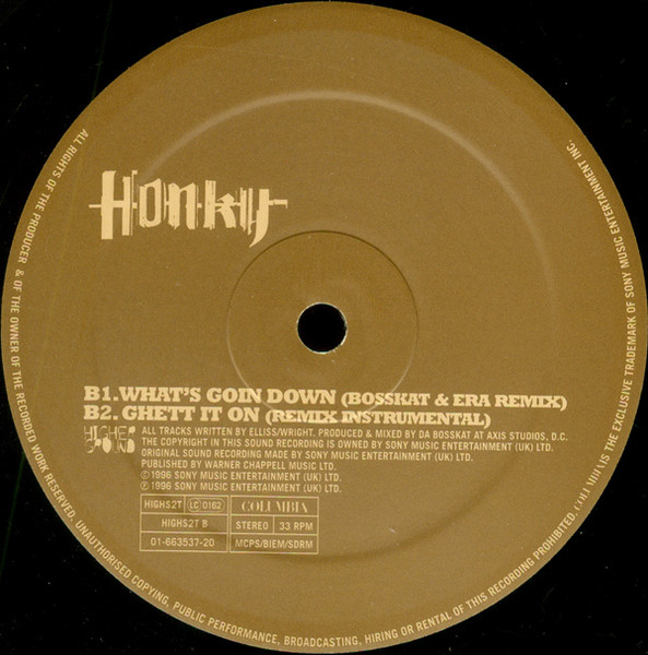Honky - What's Goin Down | Higher Ground (HIGHS 2T) - 3 Honky - What's Goin Down | Higher Ground (HIGHS 2T) - 3