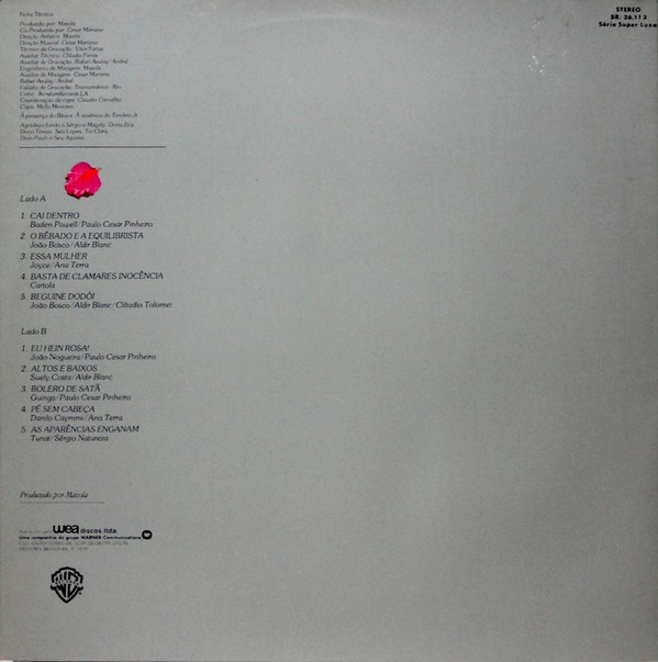 Elis Regina - Elis, Essa Mulher | Warner Bros. Records (BR 36.113) - 2 Elis Regina - Elis, Essa Mulher | Warner Bros. Records (BR 36.113) - 2