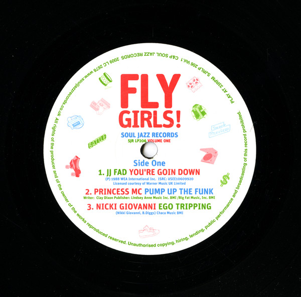 Various - Fly Girls! (B-Boys Beware: Revenge Of The Super Female Rappers!) (Volume 1) | Soul Jazz Records (SJR LP206 VOL. 1) - 2