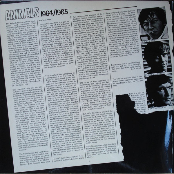The Animals - Animals Anthology | Pathé Marconi EMI (2C 184-97238/9) - 2 The Animals - Animals Anthology | Pathé Marconi EMI (2C 184-97238/9) - 2