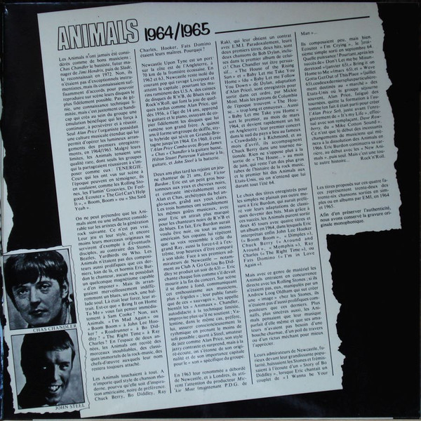 The Animals - Animals Anthology | Pathé Marconi EMI (2C 184-97238/9) - 3 The Animals - Animals Anthology | Pathé Marconi EMI (2C 184-97238/9) - 3