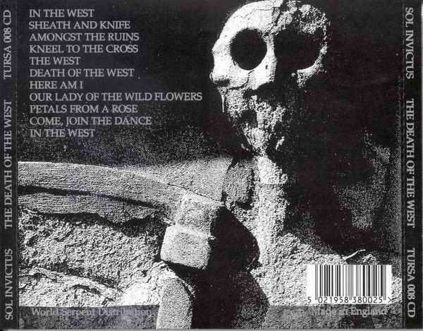 Sol Invictus - Death Of The West | Tursa (TURSA 008 CD) - 2 Sol Invictus - Death Of The West | Tursa (TURSA 008 CD) - 2