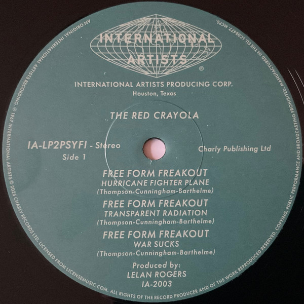 Red Krayola With The Familiar Ugly - The Parable Of Arable Land | International Artists (IA-LP2PSYFI) - 4 Red Krayola With The Familiar Ugly - The Parable Of Arable Land | International Artists (IA-LP2PSYFI) - 4