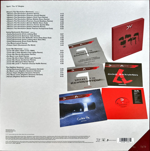 Depeche Mode - Spirit | The 12" Singles - BOX SET | Mute (12DMBOX14) - 2 Depeche Mode - Spirit | The 12" Singles - BOX SET | Mute (12DMBOX14) - 2
