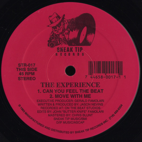 The Experience - Can You Feel The Beat | Sneak Tip Records (STR-017) - main