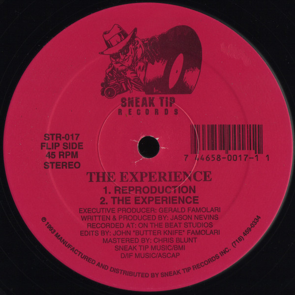 The Experience - Can You Feel The Beat | Sneak Tip Records (STR-017) - 2