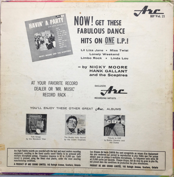 Unknown Artist - Hit Parade Vol.21 [Vinyl] | Arc Records (HP-21) - 2