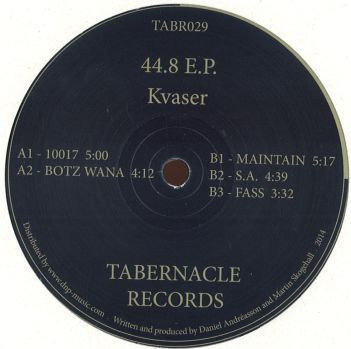 Kvaser - 44.8 E.P. | Tabernacle Records (TABR029) - main