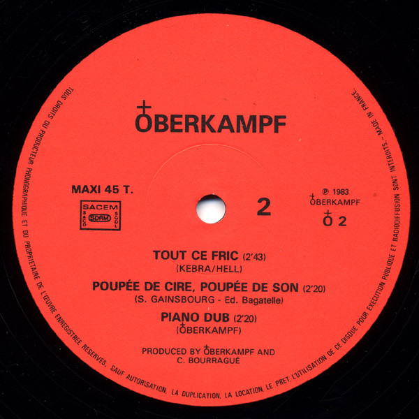 Oberkampf - Couleurs Sur Paris | Oberkampf Records (♁2) - 4 Oberkampf - Couleurs Sur Paris | Oberkampf Records (♁2) - 4