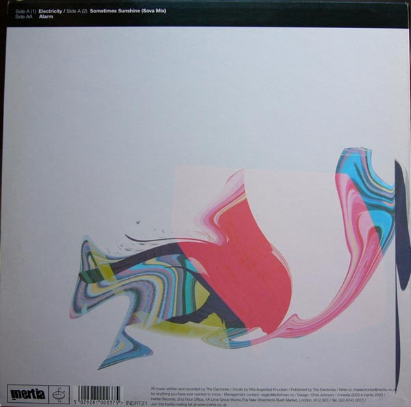 The Electones - Electricity | Inertia Records (INERT21) - 2 The Electones - Electricity | Inertia Records (INERT21) - 2