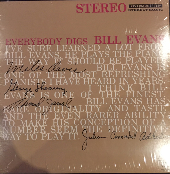 The Bill Evans Trio - Everybody Digs Bill Evans | Original Jazz Classics (OJC-068) - main
