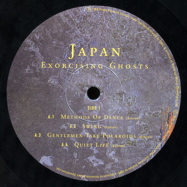 Japan - Exorcising Ghosts | Virgin EMI Records (ARHSDLP009) - 4 Japan - Exorcising Ghosts | Virgin EMI Records (ARHSDLP009) - 4