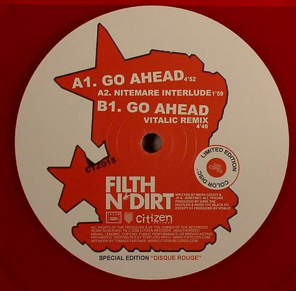 Filth'n'Dirt - Go Ahead | Citizen Records (CTZ015) - 2 Filth'n'Dirt - Go Ahead | Citizen Records (CTZ015) - 2