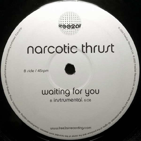 Narcotic Thrust - Waiting For You | free2air Recordings (F2A12TP) - 3 Narcotic Thrust - Waiting For You | free2air Recordings (F2A12TP) - 3