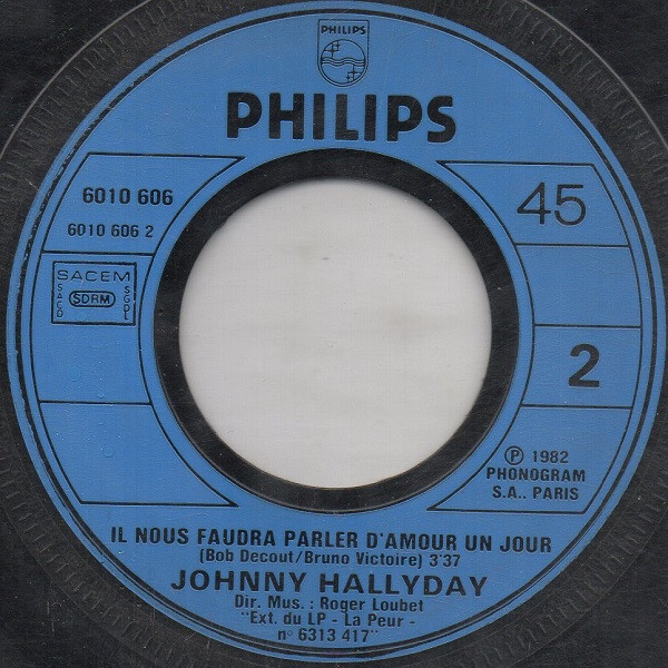 Johnny Hallyday - Je Suis Victime De L'amour | Philips (6010 606) - 4