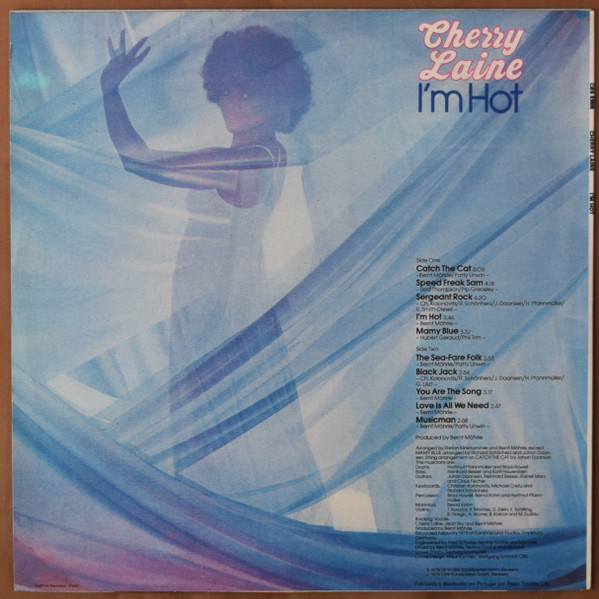 Cherry Laine - I'm Hot | CBS (CBS 83608) - 2