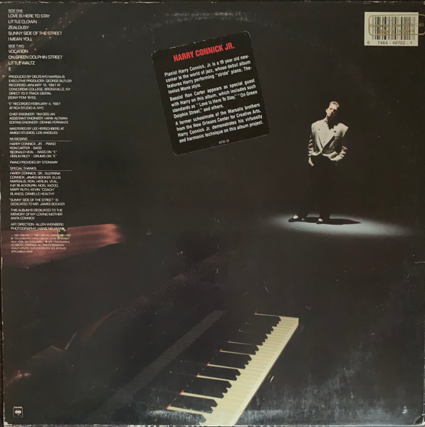 Harry Connick, Jr. - Harry Connick, Jr. | Columbia (FC 40702) - 3 Harry Connick, Jr. - Harry Connick, Jr. | Columbia (FC 40702) - 3