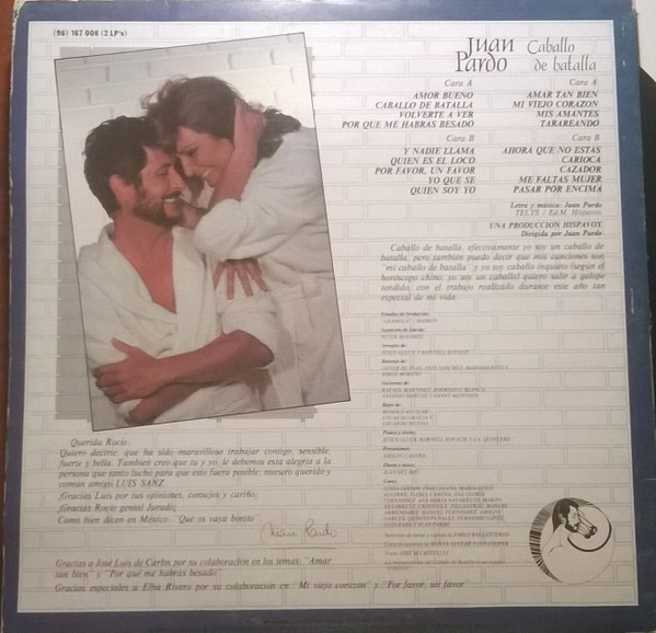 Juan Pardo - Caballo De Batalla | Hispavox ((96) 167 006) - 4