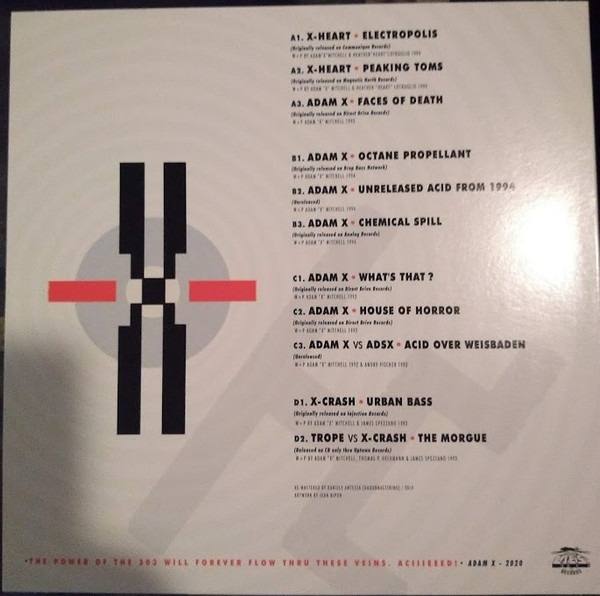 Adam X - Acid Archives 92-94 | L.I.E.S. Records (LIES 152) - 2 Adam X - Acid Archives 92-94 | L.I.E.S. Records (LIES 152) - 2