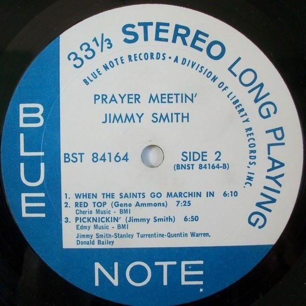 Jimmy Smith - Prayer Meetin' | Blue Note (BST 84164) - 4