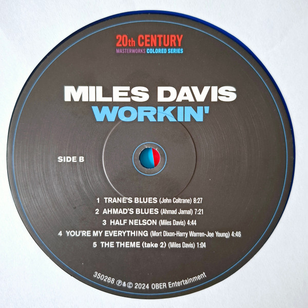 Miles Davis - Workin' | 20th Century Masterworks (350268) - 4