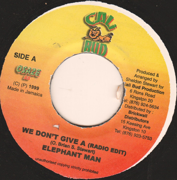 Elephant Man - We Don't Give A | Cali Bud (none) - 2
