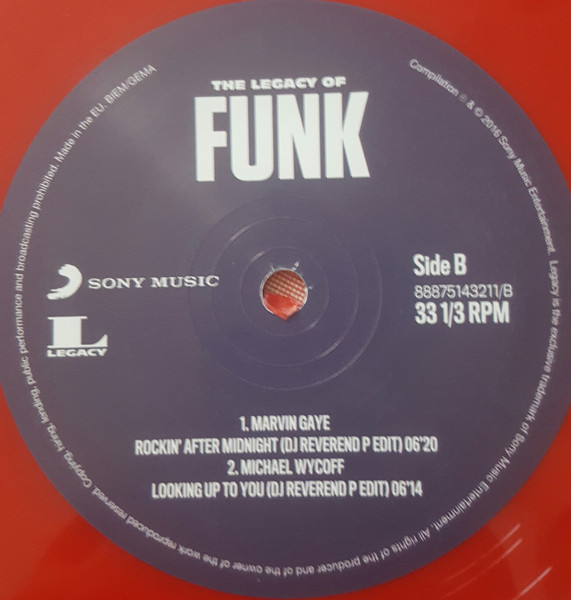 Various - The Legacy Of Funk | Legacy (88875143211) - 3 Various - The Legacy Of Funk | Legacy (88875143211) - 3