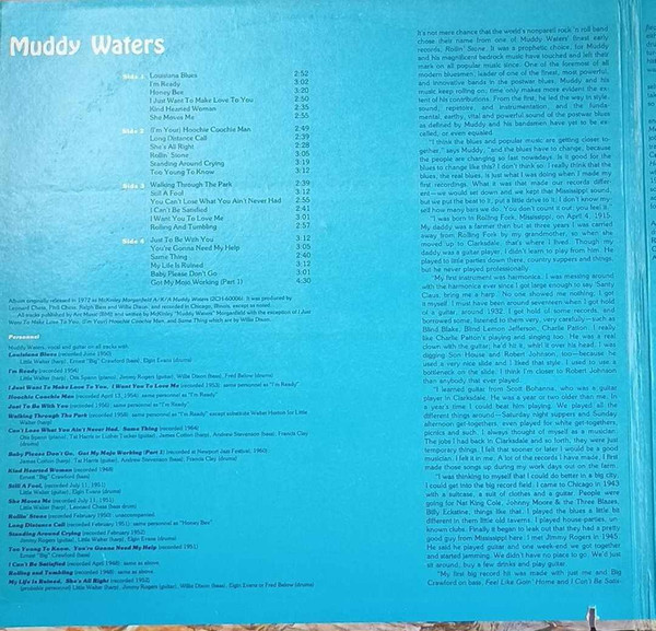 Muddy Waters - Muddy Waters | Chess (2ACMB-203) - 2 Muddy Waters - Muddy Waters | Chess (2ACMB-203) - 2