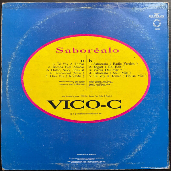 Vico C - Saborealo | Prime Records (60006) - 2 Vico C - Saborealo | Prime Records (60006) - 2