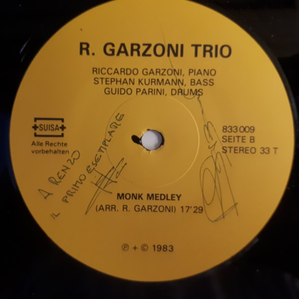 Riccardo Garzoni Trio - Copilots | Not On Label (833009) - 4