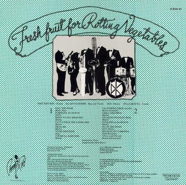 Dead Kennedys - Fresh Fruit For Rotting Vegetables | Cherry Red (B RED 10) - 2